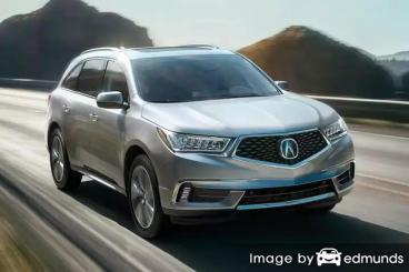 Insurance quote for Acura MDX in Long Beach