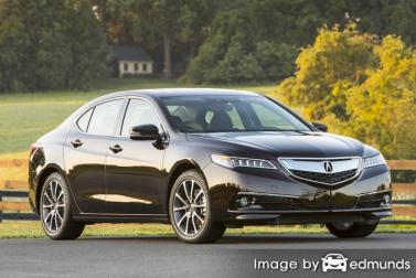 Insurance quote for Acura TLX in Long Beach