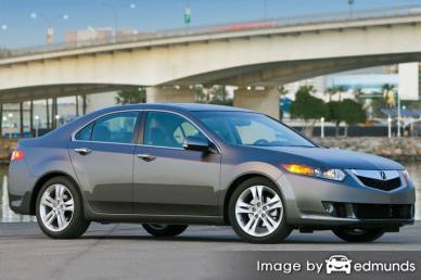 Insurance rates Acura TSX in Long Beach