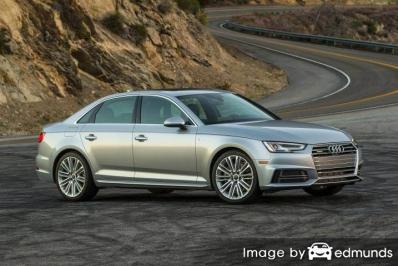 Insurance quote for Audi A4 in Long Beach