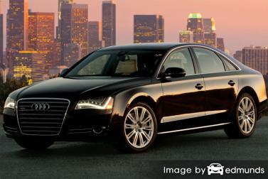 Insurance rates Audi A8 in Long Beach