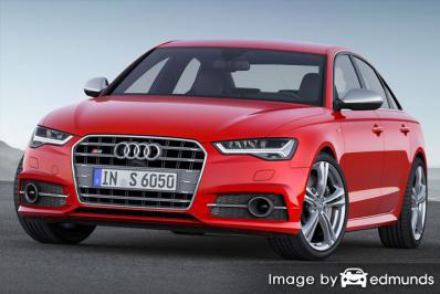 Insurance quote for Audi S6 in Long Beach