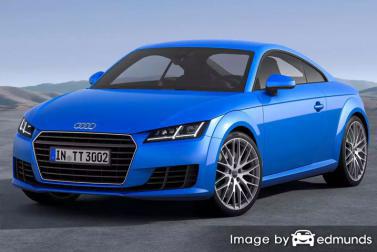 Insurance rates Audi TTS in Long Beach