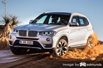 Insurance quote for BMW X3 in Long Beach