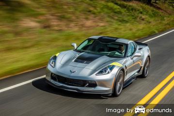 Insurance rates Chevy Corvette in Long Beach