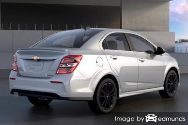 Insurance quote for Chevy Sonic in Long Beach