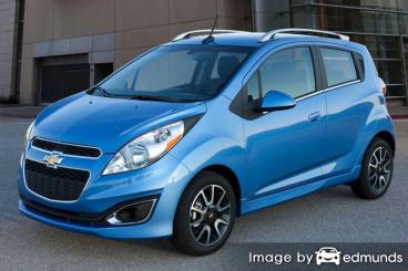 Insurance rates Chevy Spark in Long Beach