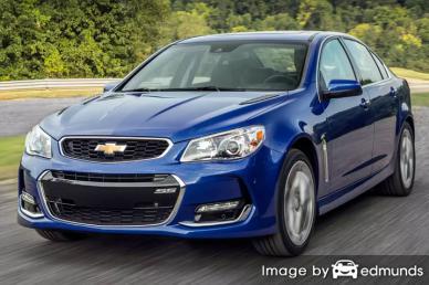 Insurance rates Chevy SS in Long Beach