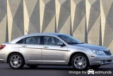 Insurance rates Chrysler Sebring in Long Beach