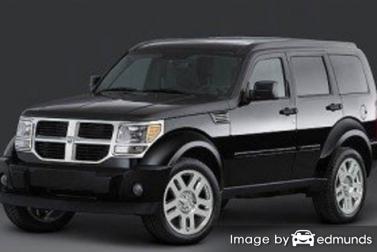 Insurance rates Dodge Nitro in Long Beach