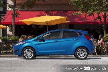 Insurance quote for Ford Fiesta in Long Beach