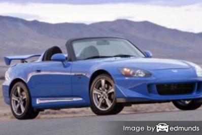 Insurance quote for Honda S2000 in Long Beach