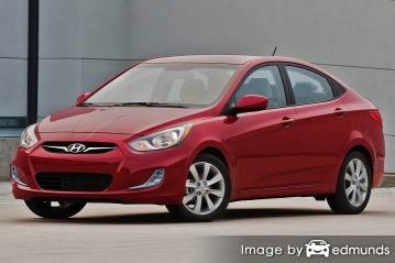 Insurance quote for Hyundai Accent in Long Beach