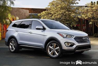 Insurance quote for Hyundai Santa Fe in Long Beach