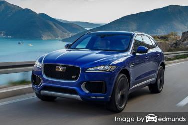 Insurance rates Jaguar F-PACE in Long Beach