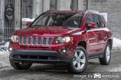 Insurance rates Jeep Compass in Long Beach