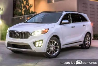 Insurance rates Kia Sorento in Long Beach