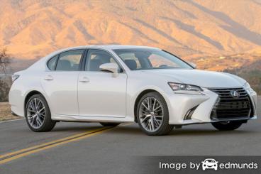 Insurance rates Lexus GS 350 in Long Beach