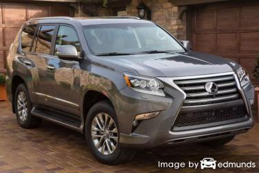 Insurance rates Lexus GX 460 in Long Beach