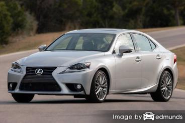 Insurance quote for Lexus IS 250 in Long Beach