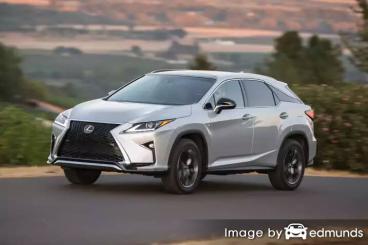 Insurance rates Lexus RX 350 in Long Beach