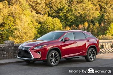 Insurance rates Lexus RX 450h in Long Beach