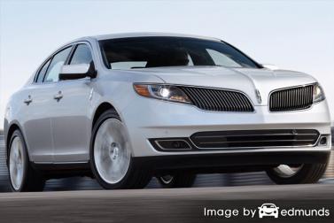 Insurance quote for Lincoln MKS in Long Beach