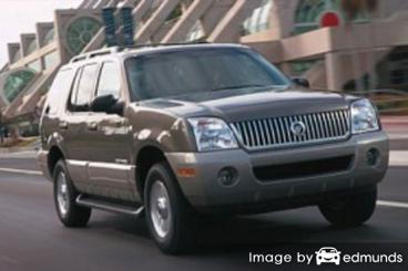 Insurance quote for Mercury Mountaineer in Long Beach