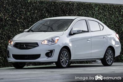 Insurance rates Mitsubishi Mirage G4 in Long Beach