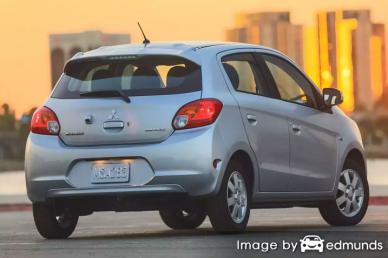 Insurance rates Mitsubishi Mirage in Long Beach