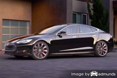 Insurance rates Tesla Model S in Long Beach