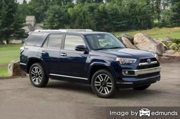 Insurance rates Toyota 4Runner in Long Beach