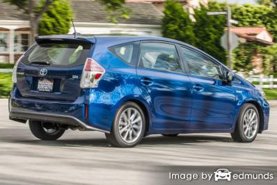Insurance quote for Toyota Prius V in Long Beach